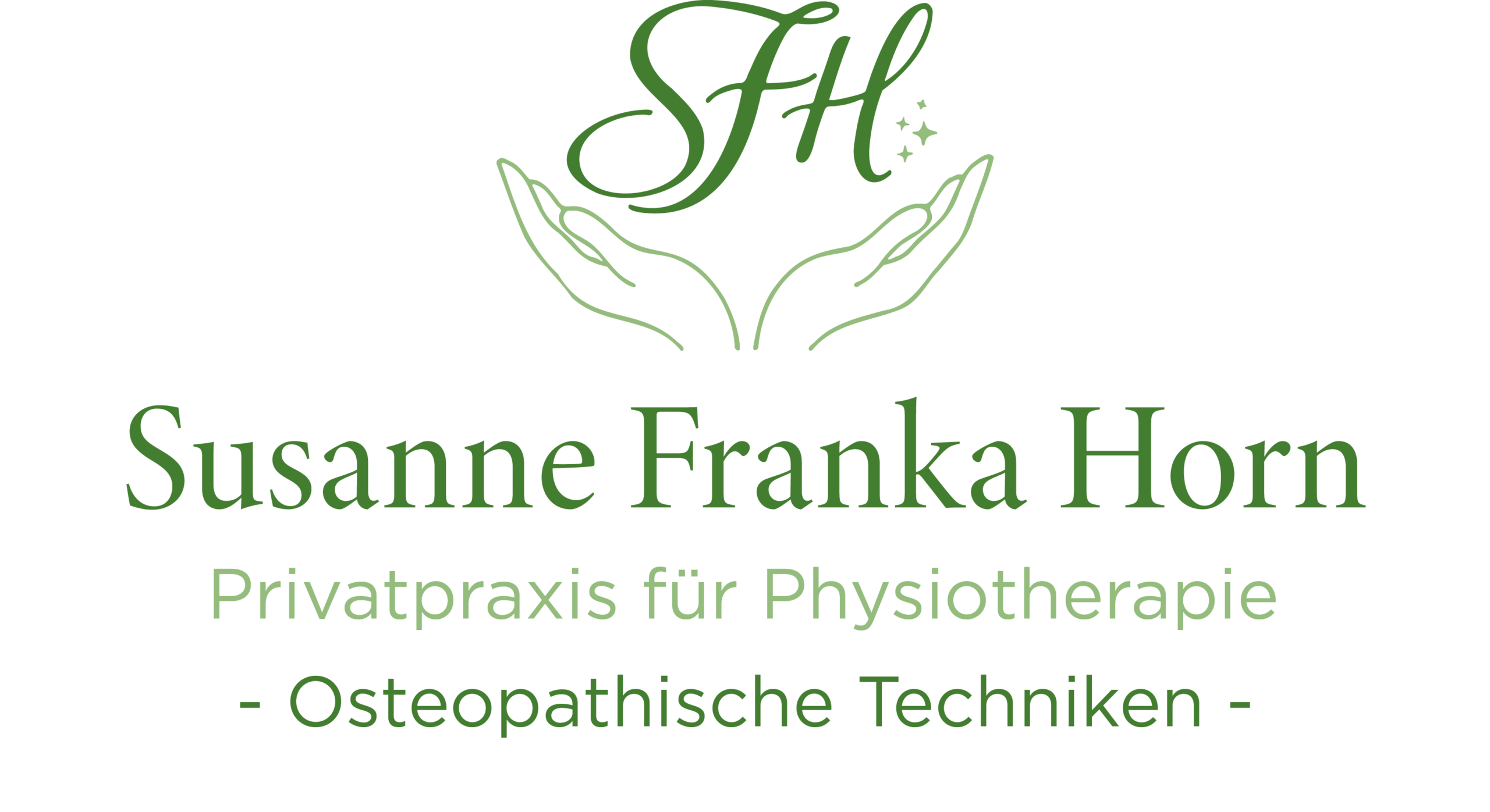 Logo-susanne-franka-horn-rz-2026-05-26 Firmenlogo von Susanne Franka Horn, Privatpraxis für Physiotherapie, Osteopathische Techniken